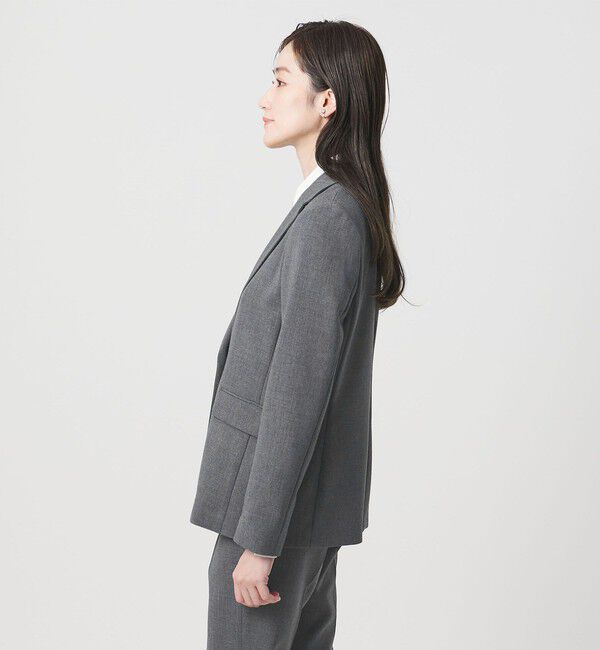 UNITED ARROWS「ダブルクロス ジャケット ‐ウォッシャブル‐」|テーラードジャケット|