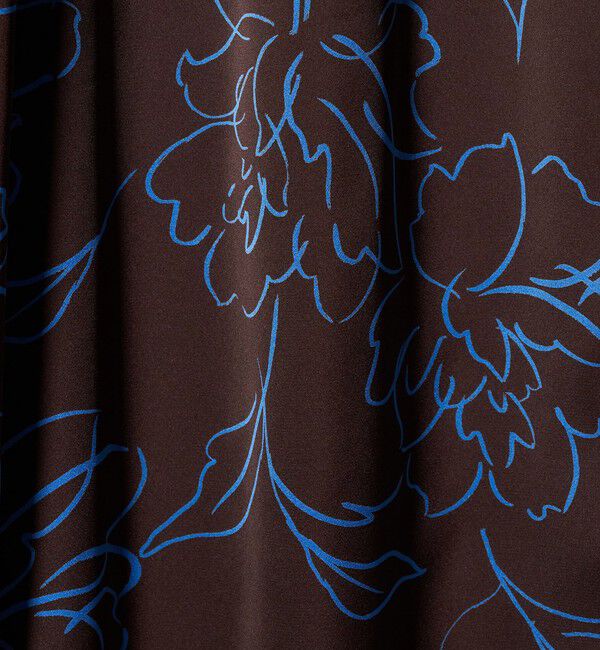 UNITED ARROWS「アブストラクトフラワー パンツ ‐ウォッシャブル‐」|チノ|