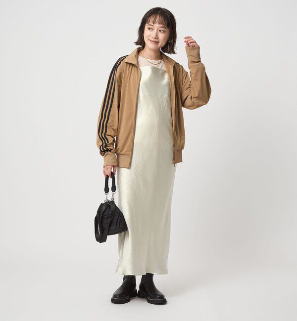 UNITED ARROWS green label relaxing「サテン キャミソール ワンピース」|ワンピース|