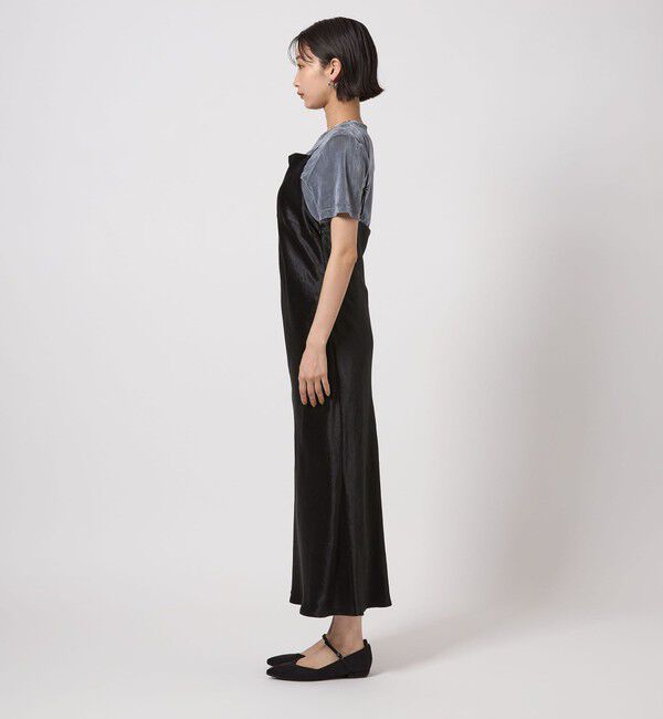 UNITED ARROWS green label relaxing「サテン キャミソール ワンピース」|ワンピース|