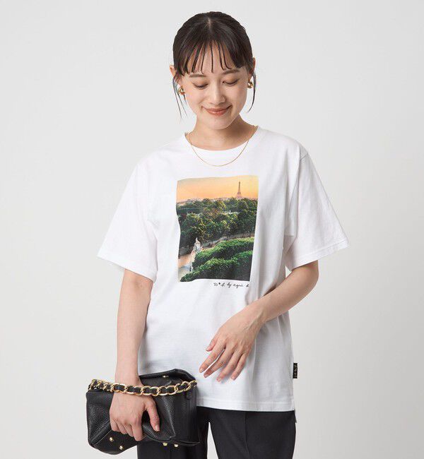 UNITED ARROWS green label relaxing「＜To b. by agnes b.コラボ＞フォト ショートスリーブ Tシャツ」|Tシャツ・カットソー|