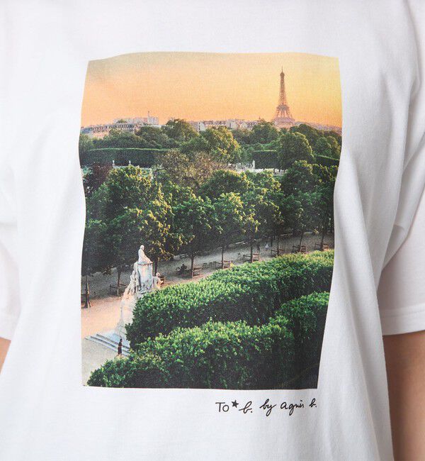 UNITED ARROWS green label relaxing「＜To b. by agnes b.コラボ＞フォト ショートスリーブ Tシャツ」|Tシャツ・カットソー|