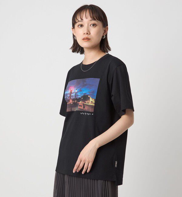 UNITED ARROWS green label relaxing「＜To b. by agnes b.コラボ＞フォト ショートスリーブ Tシャツ」|Tシャツ・カットソー|