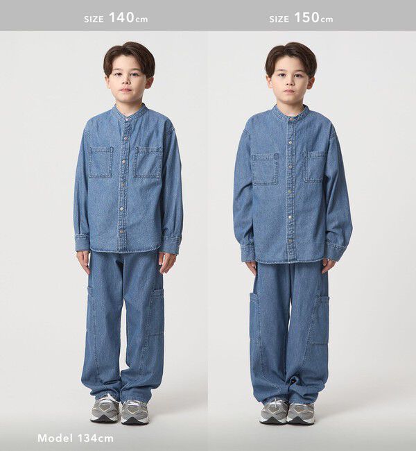 UNITED ARROWS green label relaxing「デニム カーゴパンツ / キッズ  100cm-160cm」|デニム|