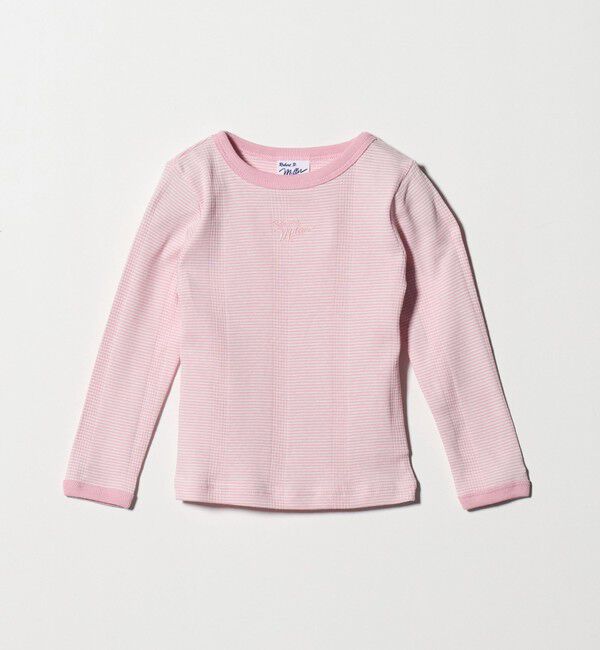 UNITED ARROWS green label relaxing「【別注】＜Robert P. Miller＞ロングスリーブ / キッズ  100cm-130cm」|Tシャツ・カットソー|LT.PINK