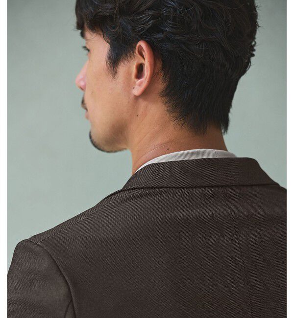 UNITED ARROWS green label relaxing「【WEB限定】JUST fit クリーン カノコ ジャケイン 長袖 Tシャツ -抗菌-」|Tシャツ・カットソー|