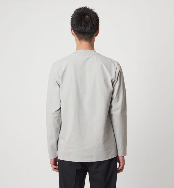 UNITED ARROWS green label relaxing「【WEB限定】JUST fit クリーン カノコ ジャケイン 長袖 Tシャツ -抗菌-」|Tシャツ・カットソー|