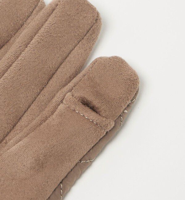 UNITED ARROWS green label relaxing「キルティング ジャージー グローブ / 手袋」|手袋|