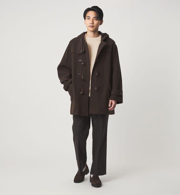 UNITED ARROWS green label relaxing「シルク ミックス リブ クルーネック ニット」|ニット・セーター|