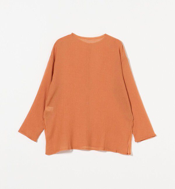 BEAUTY&YOUTH UNITED ARROWS「クレープ クルーネックカーディガン」|カーディガン|