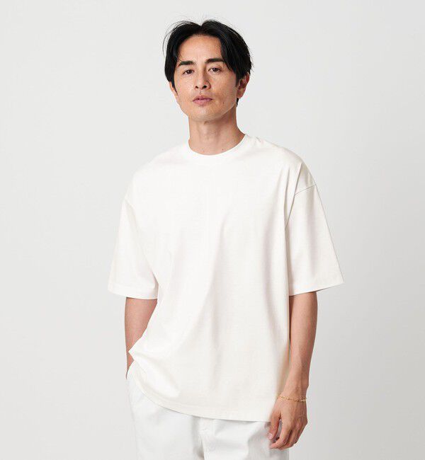 BEAUTY&YOUTH UNITED ARROWS「スーパークール クルーネック カットソー -接触冷感 抗菌・防臭‐」|Tシャツ・カットソー|