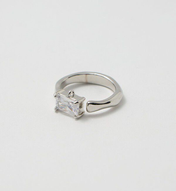 BEAUTY&YOUTH UNITED ARROWS「スクエア ビジュー リング」|リング|