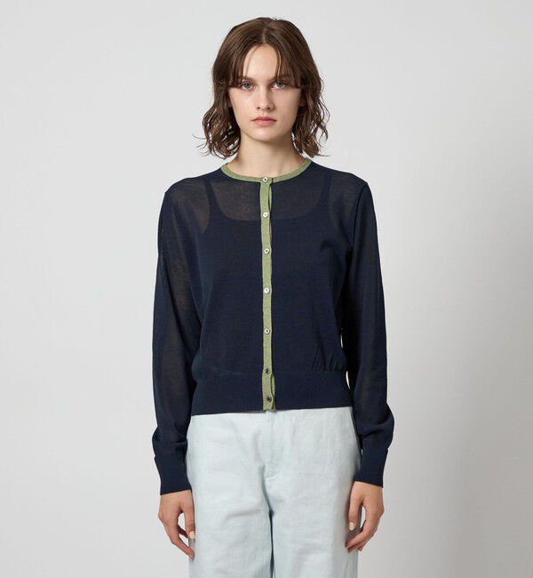 STEVEN ALAN「＜Steven Alan＞リンガー カーディガン」|カーディガン|