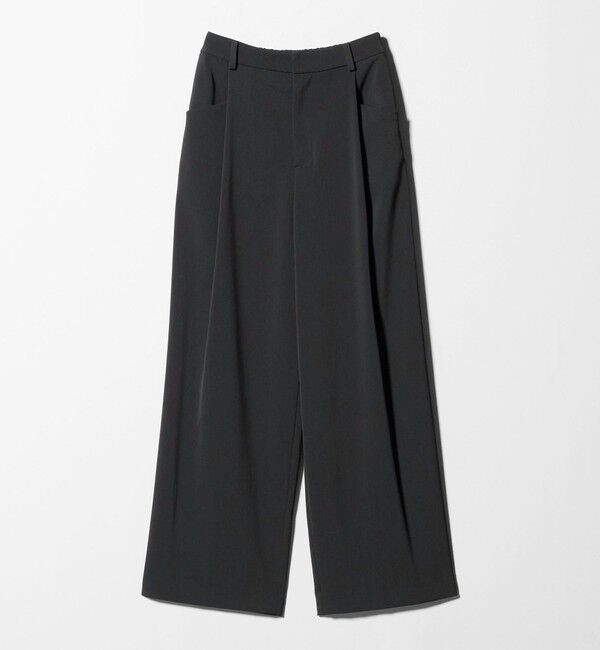 BEAUTY&YOUTH UNITED ARROWS「ポリエステルブレンド ツイルバックゴムパンツ」|スラックス|