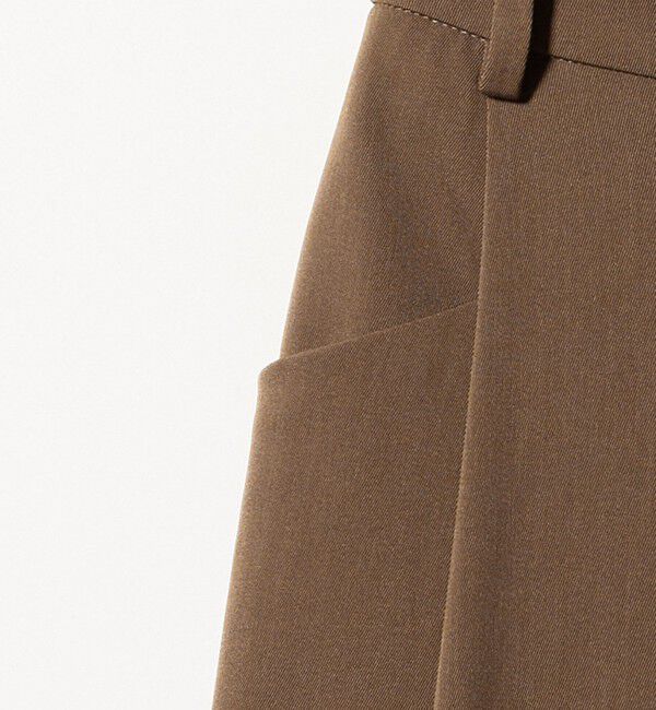 BEAUTY&YOUTH UNITED ARROWS「ポリエステルブレンド ツイルバックゴムパンツ」|スラックス|