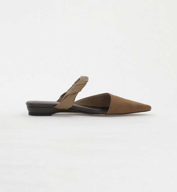 BEAUTY&YOUTH UNITED ARROWS「スエードライク ツイスト ストラップ ミュール」|サンダル|