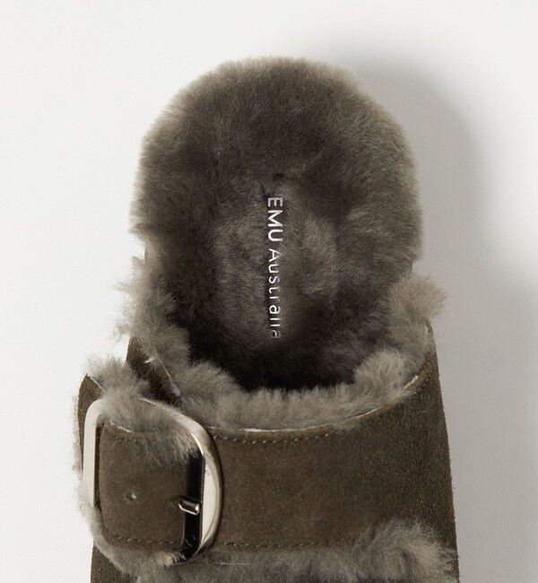 BEAUTY&YOUTH UNITED ARROWS「【別注】＜EMU Australia＞ムートン バックル サンダル」|サンダル|