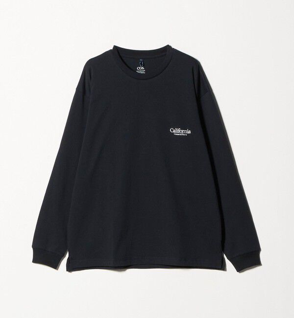 California General Store「＜CGS.＞オーガニックコットン ロゴ ロングスリーブ Tシャツ」|Tシャツ・カットソー|