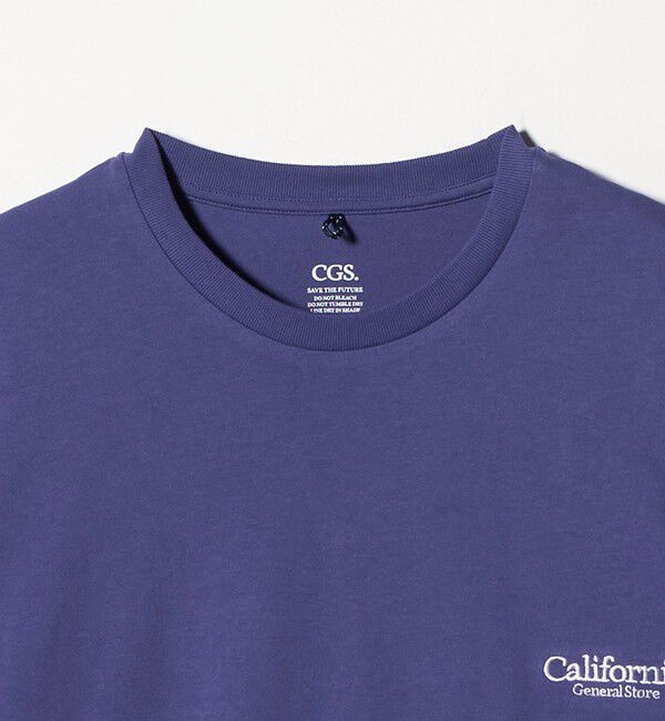 California General Store「＜CGS.＞オーガニックコットン ロゴ ロングスリーブ Tシャツ」|Tシャツ・カットソー|