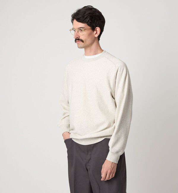STEVEN ALAN「＜Steven Alan＞ CR ウラケ フリーダムスリーブ クルーネック スウェット」|スウェット・ジャージ|
