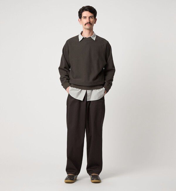 STEVEN ALAN「＜Steven Alan＞ CR ウラケ フリーダムスリーブ クルーネック スウェット」|スウェット・ジャージ|