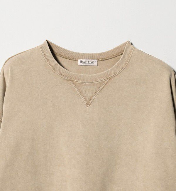 BEAUTY&YOUTH UNITED ARROWS「フェード クルーネック スウェット Tシャツ」|Tシャツ・カットソー|