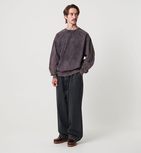 BEAUTY&YOUTH UNITED ARROWS「フェード クルーネック スウェット Tシャツ」|Tシャツ・カットソー|