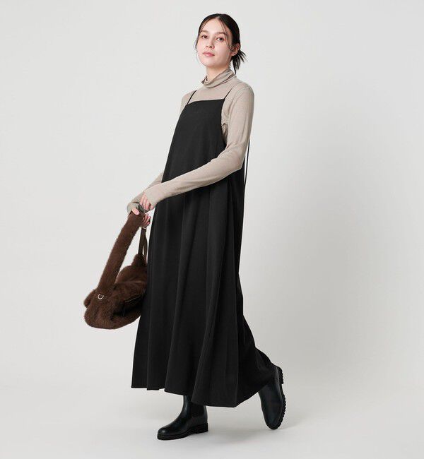 BEAUTY&YOUTH UNITED ARROWS「ポリエステルレーヨンブレンド フレア キャミソールワンピース」|ワンピース|