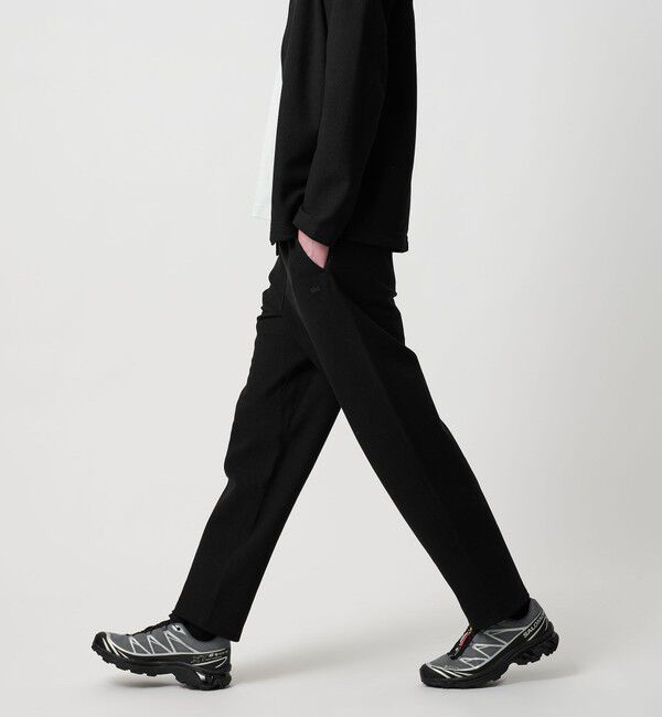 BEAUTY&YOUTH UNITED ARROWS「＜LACOSTE for BEAUTY&YOUTH＞ワントーン ロゴ パンツ」|チノ|BLACK
