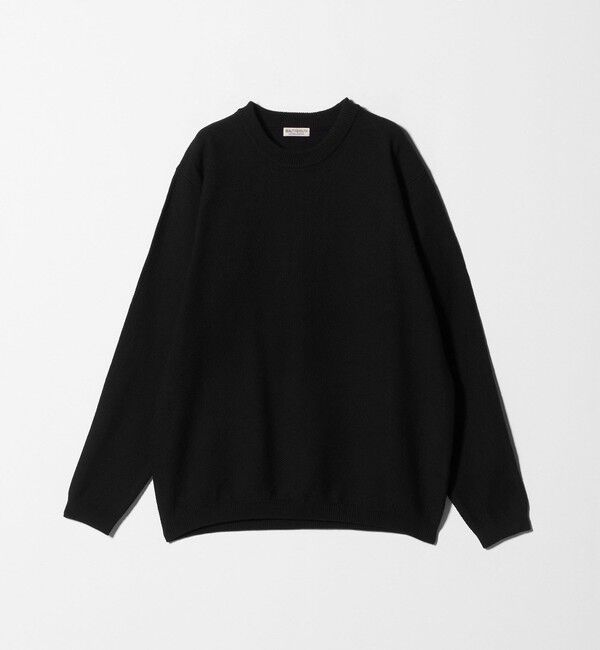 BEAUTY&YOUTH UNITED ARROWS「ガスコットン リンクス クルーネック ニット」|ニット・セーター|