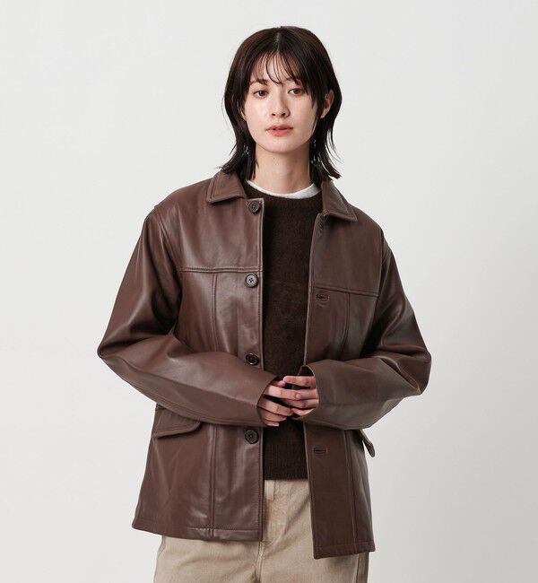 BEAUTY&YOUTH UNITED ARROWS「【別注】＜TOWNCRAFT＞レザージャケット」|その他|
