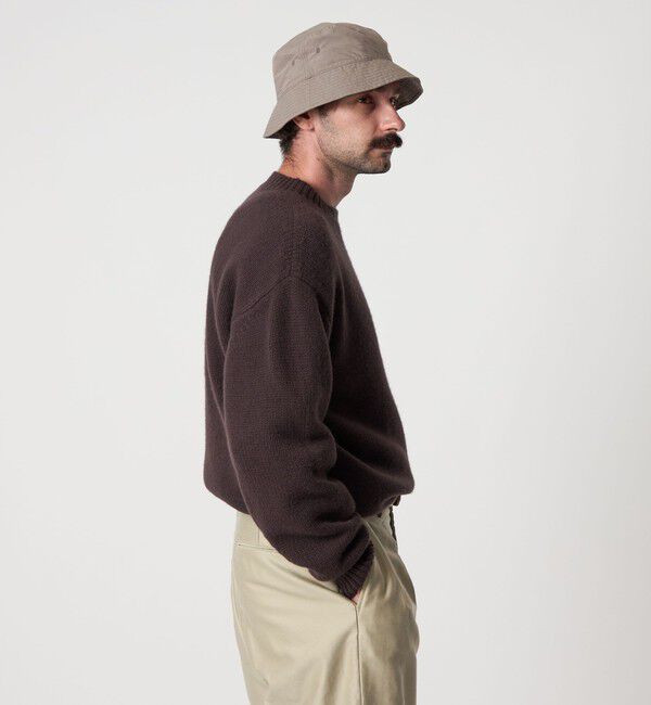 Steven Alan＞ ハミルトンラムズウール ハイクルーネック ニット