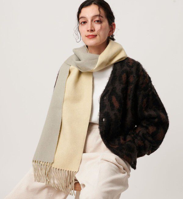 BEAUTY&YOUTH UNITED ARROWS「【別注】＜Eds Cashmere＞カシミヤ リバーシブル マフラー」|マフラー|