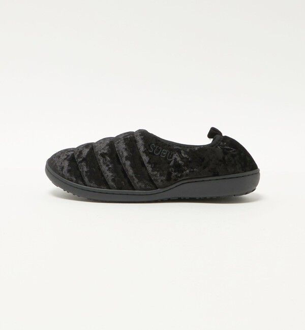 BEAUTY&YOUTH UNITED ARROWS「＜SUBU＞DOTS VAMP VELVET サンダル」|サンダル|BLACK