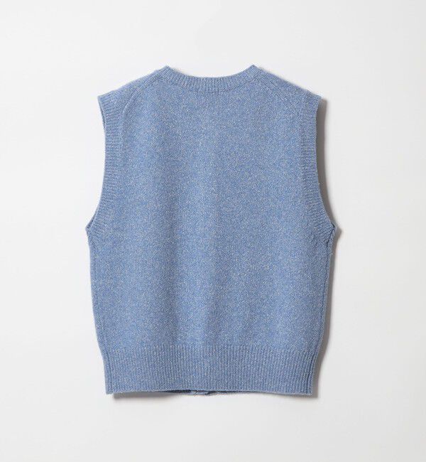STEVEN ALAN「＜Steven Alan＞ウール シルク クルーネック ベスト」|ベスト・ジレ|