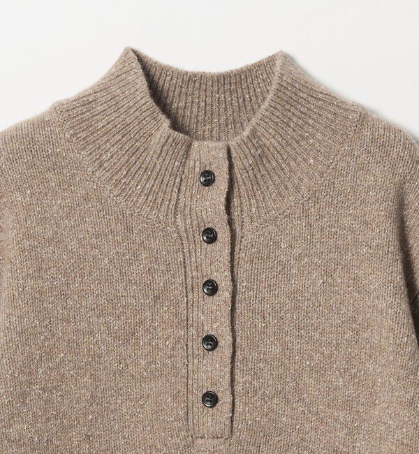 STEVEN ALAN「＜Steven Alan＞ウール シルク ヘンリーネック ニット」|ニット・セーター|