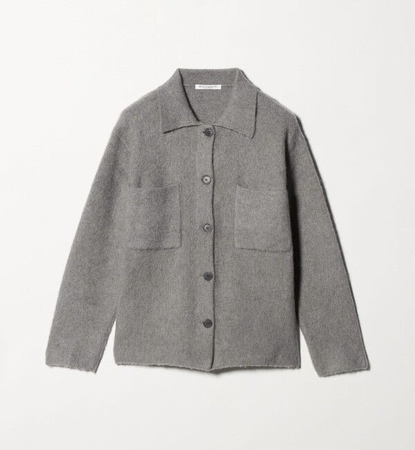 BEAUTY&YOUTH UNITED ARROWS「チャイニーズラクーンブレンド ポケット シャツカーディガン」|カーディガン|
