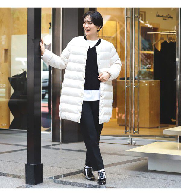 Demi-Luxe BEAMS 「【WEB限定】raditional Weatherwear / ARKLEY LONG ダウン」|ダッフルコート|