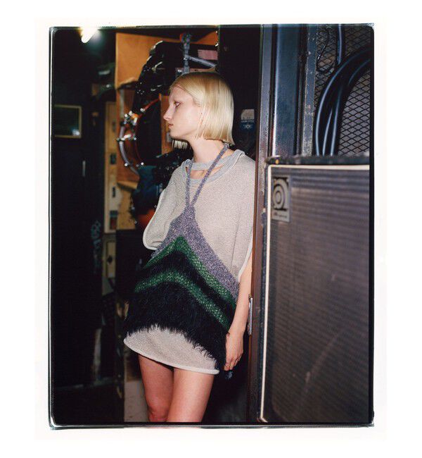 BEAMSBOY「maturely / スリーヤーン キャミソール」|ベスト・ジレ|GREEN