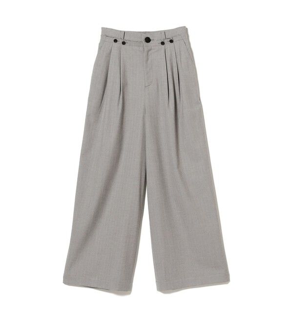 Ray BEAMS 「RBS / ヘリンボン ワイド パンツ」|チノ|