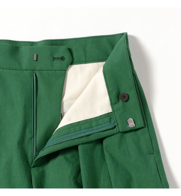 Demi-Luxe BEAMS 「AK+1 / コットン ワイドパンツ」|チノ|