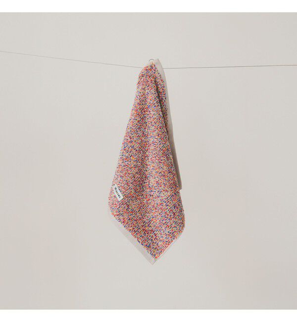 BEAMS「メランジ  ハンドタオル」|トイレタリー・ランドリーグッズ|GREY_MIX