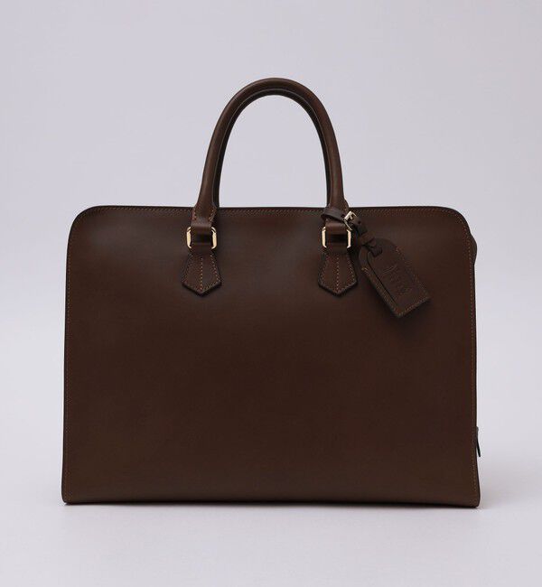 SHIPS「Boldrini Selleria: レザー ブリーフ バッグ」|ビジネスバッグ|