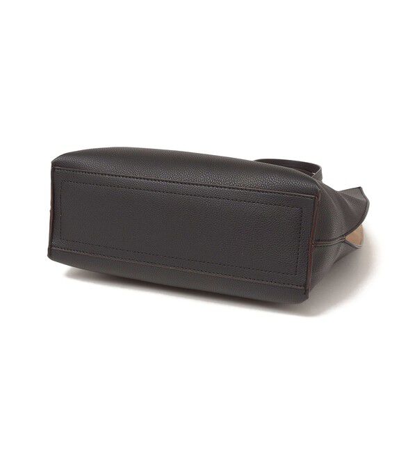 SHIPS any「SHIPS any: ポーチ付き バイカラー A4 トート バッグ」|トートバッグ|