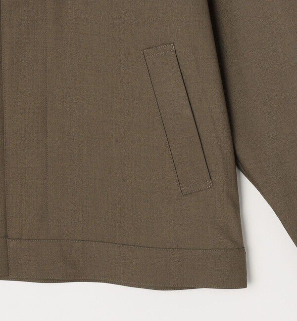 SHIPS any「SHIPS any: 〈手洗い可能〉 ショート ブルゾン 24FW◇」|ブルゾン・スタジャン|