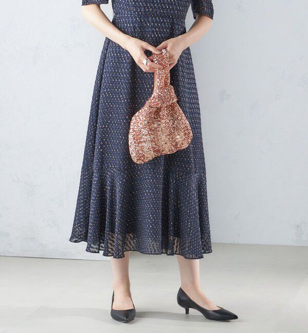 SHIPS for women「troisiemeCHACO:スパンコール バッグ」|ハンドバッグ|