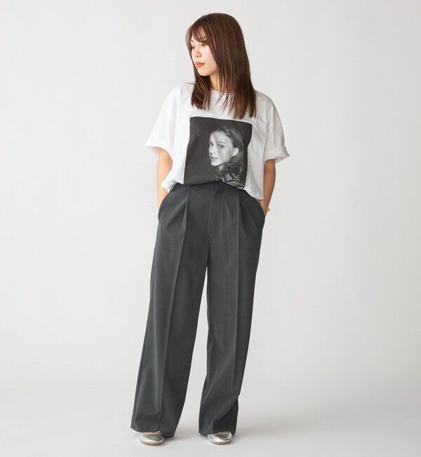 SHIPS「【SHIPS別注】GOOD ROCK SPEED: LIFE アクトレス フォト Tシャツ」|Tシャツ・カットソー|