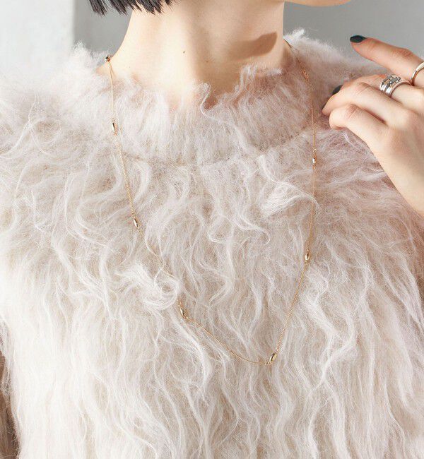 SHIPS for women「オーバル パーツ ネックレス」|ネックレス|