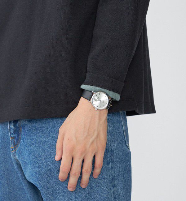 SHIPS「SHIPS: 鹿の子 ダブルフェイス クルーネック ロングスリーブ Tシャツ (ロンT)」|Tシャツ・カットソー|