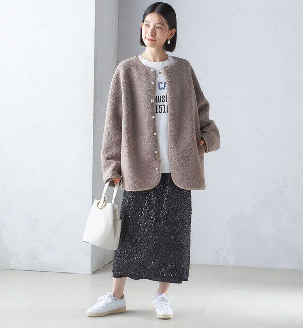 SHIPS for women「Odub:〈手洗い可能〉ロゴ スウェット」|スウェット・ジャージ|